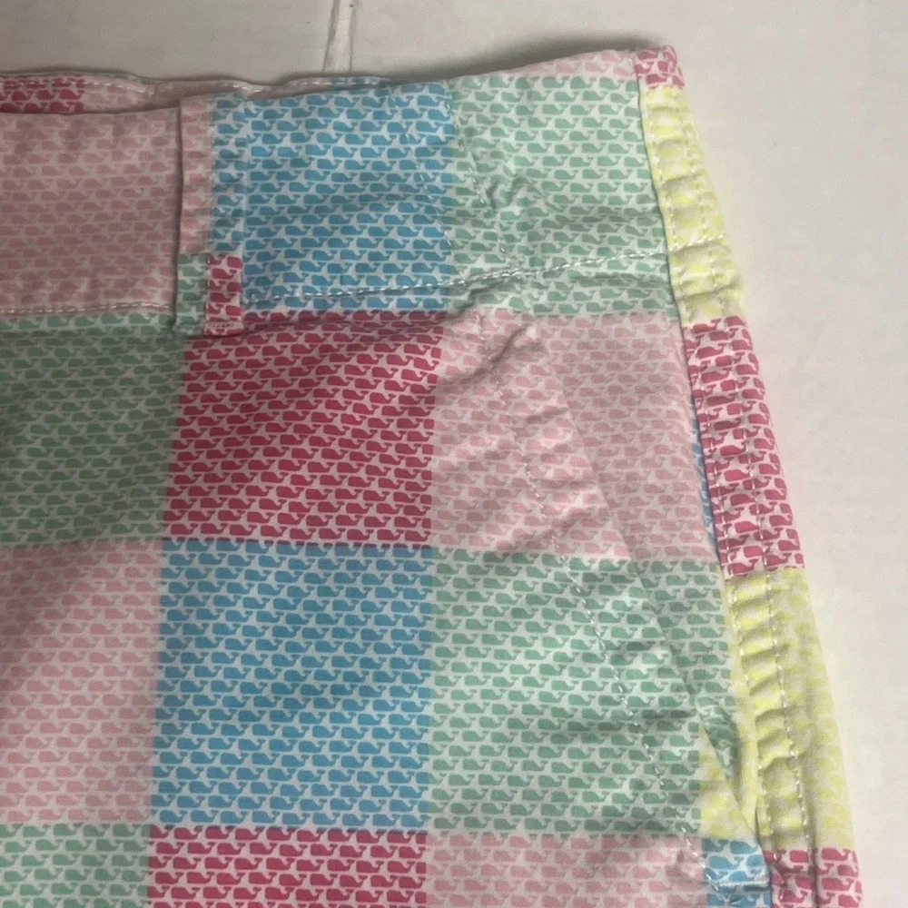 Vineyard Vines Whale Patchwork Shorts Women's Size 4